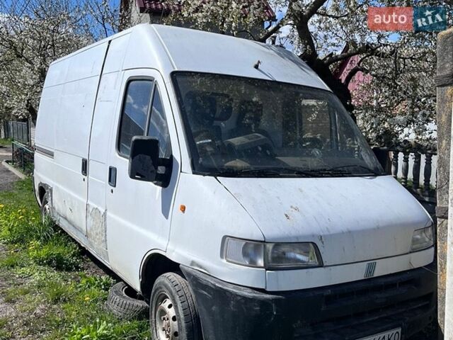 Белый Фиат Дукато, объемом двигателя 2.8 л и пробегом 300 тыс. км за 2500 $, фото 1 на Automoto.ua
