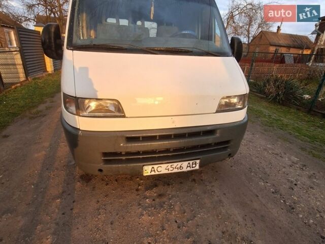 Белый Фиат Дукато, объемом двигателя 2.8 л и пробегом 234 тыс. км за 1700 $, фото 1 на Automoto.ua