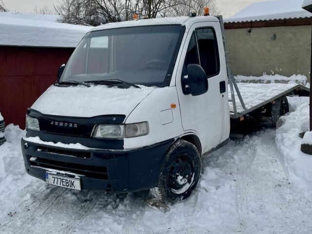 Белый Фиат Дукато, объемом двигателя 2.7 л и пробегом 390 тыс. км за 8000 $, фото 1 на Automoto.ua