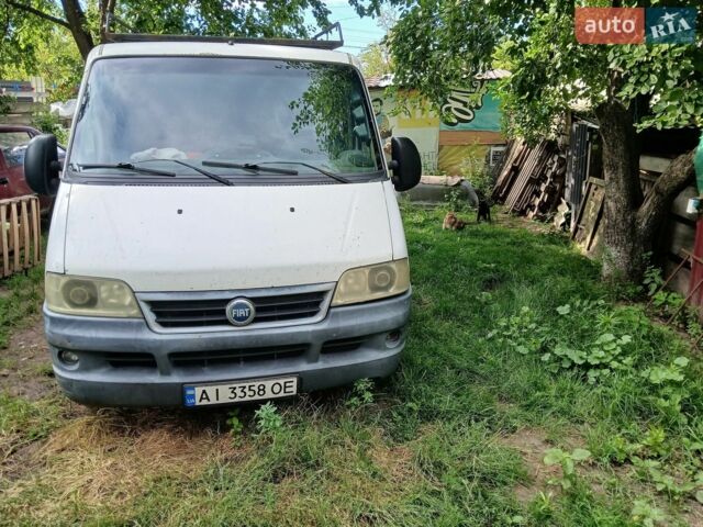 Белый Фиат Дукато, объемом двигателя 2 л и пробегом 375 тыс. км за 2229 $, фото 1 на Automoto.ua