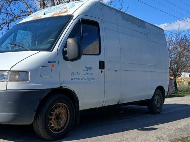 Белый Фиат Дукато, объемом двигателя 2.8 л и пробегом 650 тыс. км за 2350 $, фото 1 на Automoto.ua