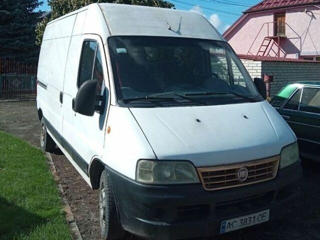 Білий Фіат Дукато, об'ємом двигуна 2.8 л та пробігом 462 тис. км за 4000 $, фото 1 на Automoto.ua