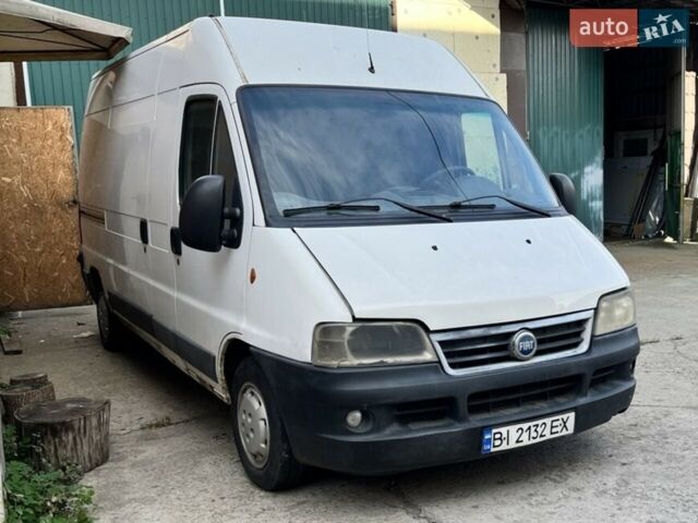 Белый Фиат Дукато, объемом двигателя 2.8 л и пробегом 324 тыс. км за 3200 $, фото 1 на Automoto.ua