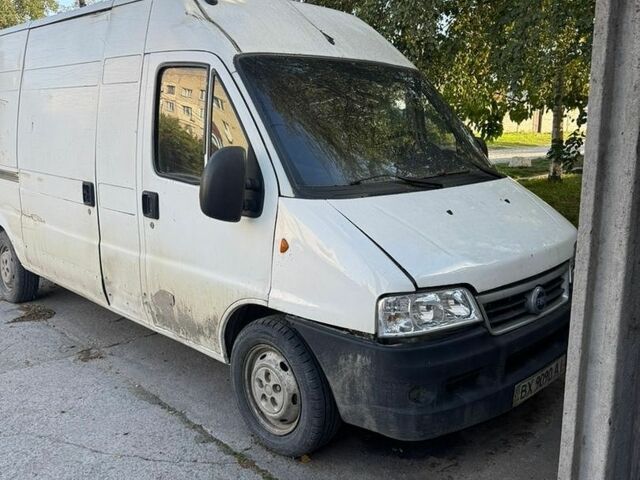 Белый Фиат Дукато, объемом двигателя 2.8 л и пробегом 38 тыс. км за 2300 $, фото 1 на Automoto.ua