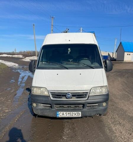 Білий Фіат Дукато, об'ємом двигуна 2.8 л та пробігом 350 тис. км за 4500 $, фото 1 на Automoto.ua