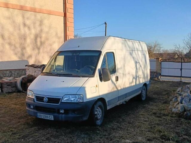 Білий Фіат Дукато, об'ємом двигуна 2.8 л та пробігом 400 тис. км за 3000 $, фото 1 на Automoto.ua