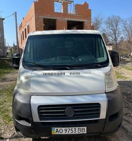 Белый Фиат Дукато, объемом двигателя 2.2 л и пробегом 248 тыс. км за 7500 $, фото 1 на Automoto.ua