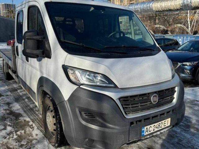 Белый Фиат Дукато, объемом двигателя 3 л и пробегом 136 тыс. км за 20000 $, фото 1 на Automoto.ua