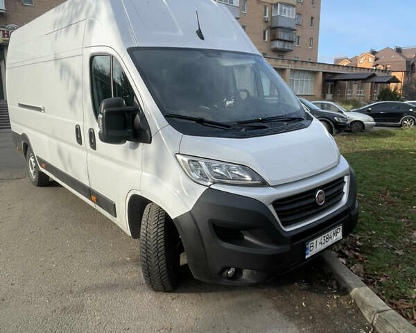 Белый Фиат Дукато, объемом двигателя 2.3 л и пробегом 150 тыс. км за 26000 $, фото 1 на Automoto.ua