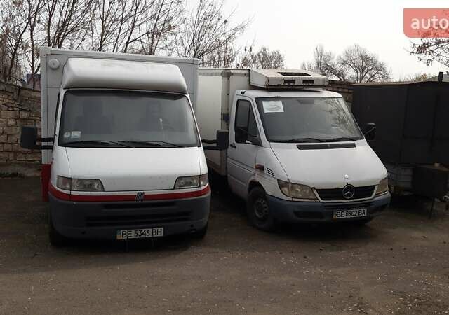 Белый Фиат Дукато, объемом двигателя 2.8 л и пробегом 192 тыс. км за 7300 $, фото 1 на Automoto.ua