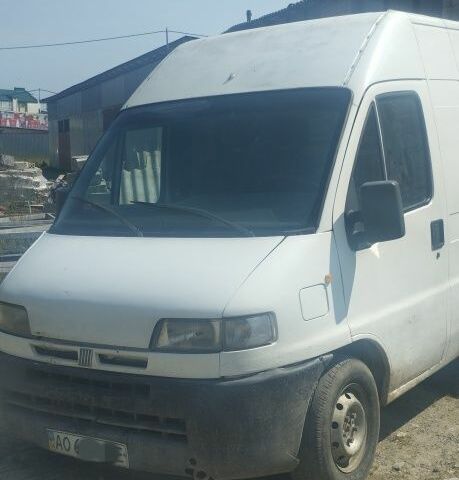 Белый Фиат Дукато, объемом двигателя 2.5 л и пробегом 222 тыс. км за 1500 $, фото 1 на Automoto.ua