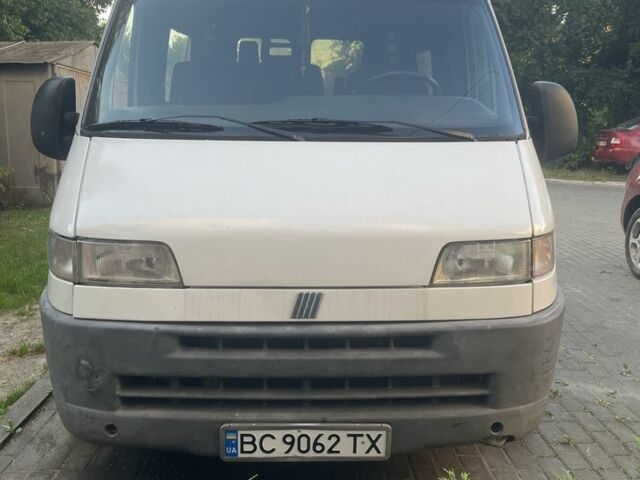 Белый Фиат Дукато, объемом двигателя 2.5 л и пробегом 400 тыс. км за 4500 $, фото 1 на Automoto.ua