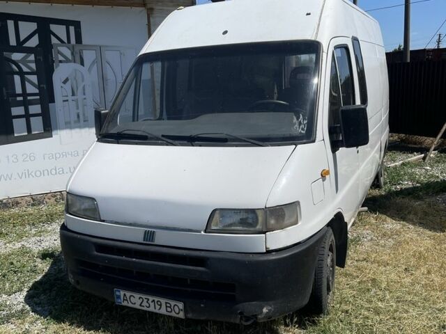 Білий Фіат Дукато, об'ємом двигуна 2.8 л та пробігом 337 тис. км за 2600 $, фото 1 на Automoto.ua