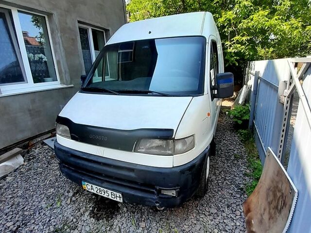 Білий Фіат Дукато, об'ємом двигуна 2.8 л та пробігом 103 тис. км за 1400 $, фото 1 на Automoto.ua