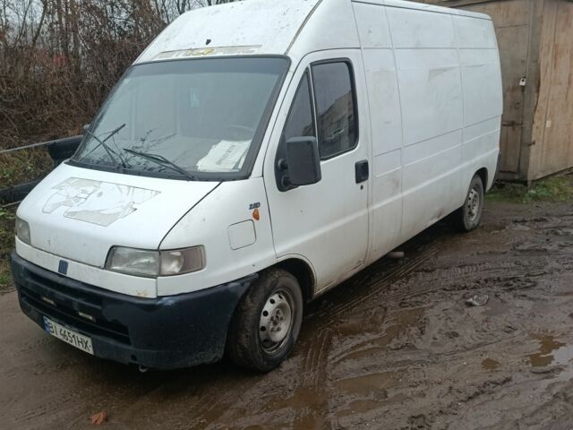 Белый Фиат Дукато, объемом двигателя 2.8 л и пробегом 290 тыс. км за 2840 $, фото 1 на Automoto.ua