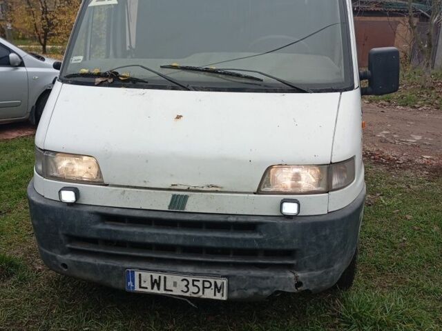 Белый Фиат Дукато, объемом двигателя 2 л и пробегом 300 тыс. км за 1700 $, фото 1 на Automoto.ua