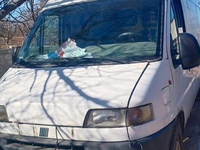 Белый Фиат Дукато, объемом двигателя 2.8 л и пробегом 12 тыс. км за 2800 $, фото 1 на Automoto.ua