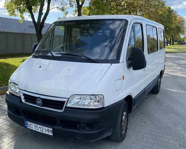 Белый Фиат Дукато, объемом двигателя 2.8 л и пробегом 280 тыс. км за 3400 $, фото 1 на Automoto.ua