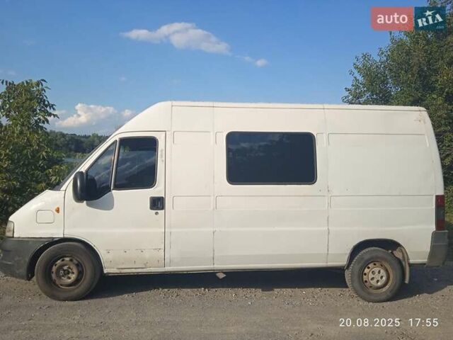 Белый Фиат Дукато, объемом двигателя 2.8 л и пробегом 530 тыс. км за 3000 $, фото 1 на Automoto.ua