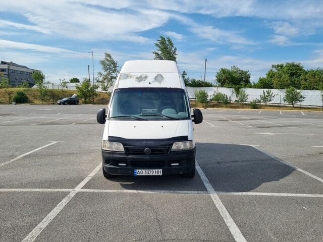 Белый Фиат Дукато, объемом двигателя 2.8 л и пробегом 400 тыс. км за 3700 $, фото 1 на Automoto.ua