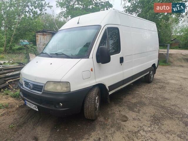 Белый Фиат Дукато, объемом двигателя 2.8 л и пробегом 503 тыс. км за 3300 $, фото 1 на Automoto.ua