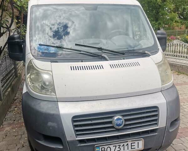 Белый Фиат Дукато, объемом двигателя 2.2 л и пробегом 406 тыс. км за 4000 $, фото 1 на Automoto.ua