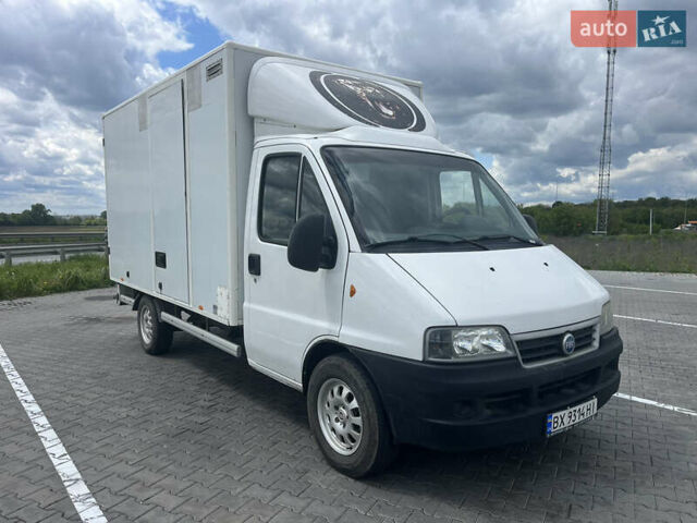 Белый Фиат Дукато, объемом двигателя 2.8 л и пробегом 498 тыс. км за 8700 $, фото 1 на Automoto.ua