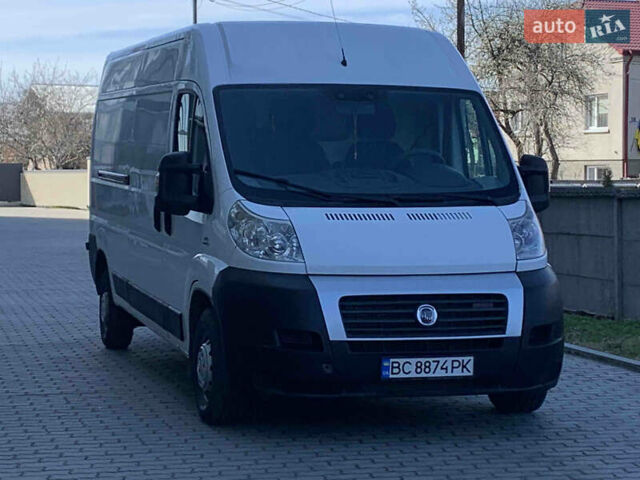 Белый Фиат Дукато, объемом двигателя 3 л и пробегом 450 тыс. км за 10500 $, фото 1 на Automoto.ua