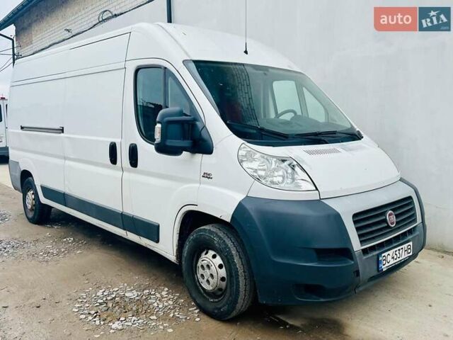Белый Фиат Дукато, объемом двигателя 2.29 л и пробегом 243 тыс. км за 9500 $, фото 1 на Automoto.ua