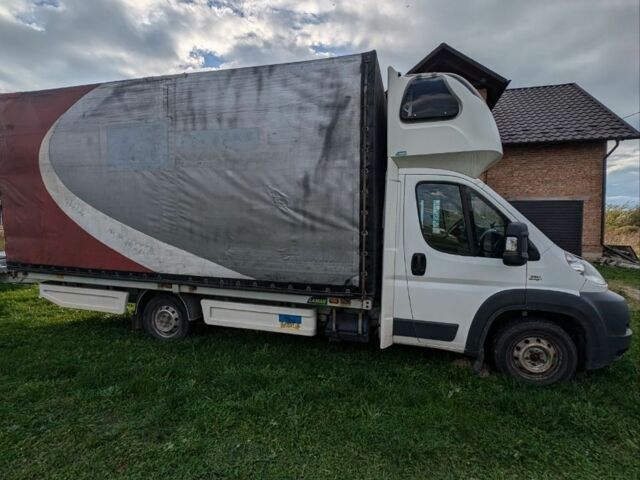 Белый Фиат Дукато, объемом двигателя 3 л и пробегом 600 тыс. км за 10500 $, фото 1 на Automoto.ua