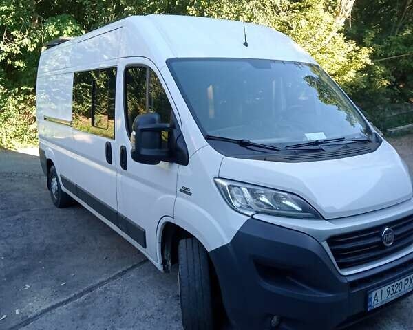 Белый Фиат Дукато, объемом двигателя 2.29 л и пробегом 165 тыс. км за 25000 $, фото 1 на Automoto.ua