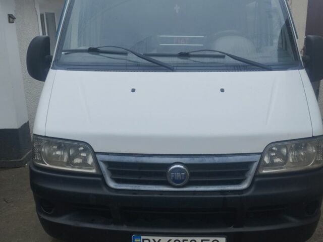 Белый Фиат Дукато, объемом двигателя 2 л и пробегом 343 тыс. км за 4900 $, фото 1 на Automoto.ua