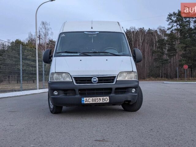 Белый Фиат Дукато, объемом двигателя 2.8 л и пробегом 460 тыс. км за 6700 $, фото 1 на Automoto.ua