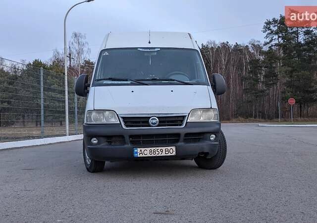 Белый Фиат Дукато, объемом двигателя 2.8 л и пробегом 460 тыс. км за 6700 $, фото 1 на Automoto.ua