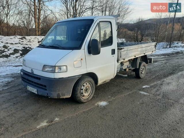 Білий Фіат Дукато, об'ємом двигуна 2.8 л та пробігом 400 тис. км за 3500 $, фото 1 на Automoto.ua