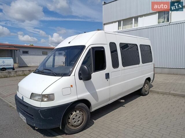 Белый Фиат Дукато, объемом двигателя 2.8 л и пробегом 483 тыс. км за 4200 $, фото 1 на Automoto.ua