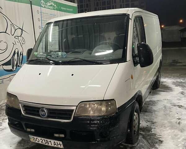 Белый Фиат Дукато, объемом двигателя 2.3 л и пробегом 434 тыс. км за 3350 $, фото 1 на Automoto.ua