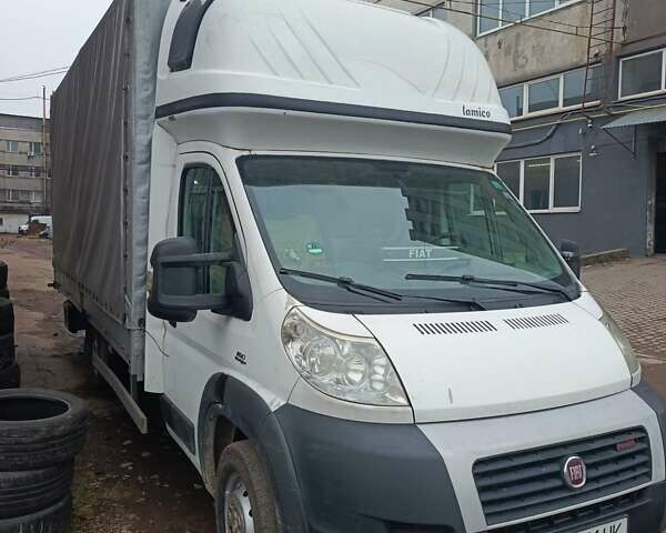 Білий Фіат Дукато, об'ємом двигуна 3 л та пробігом 90 тис. км за 15000 $, фото 1 на Automoto.ua