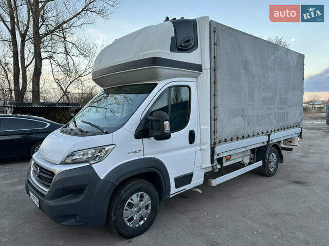 Білий Фіат Дукато, об'ємом двигуна 3 л та пробігом 485 тис. км за 15400 $, фото 1 на Automoto.ua
