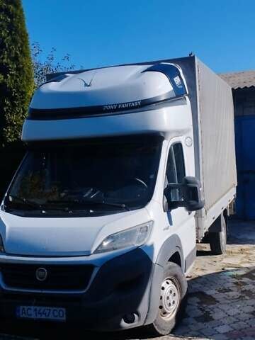 Белый Фиат Дукато, объемом двигателя 3 л и пробегом 490 тыс. км за 12100 $, фото 1 на Automoto.ua