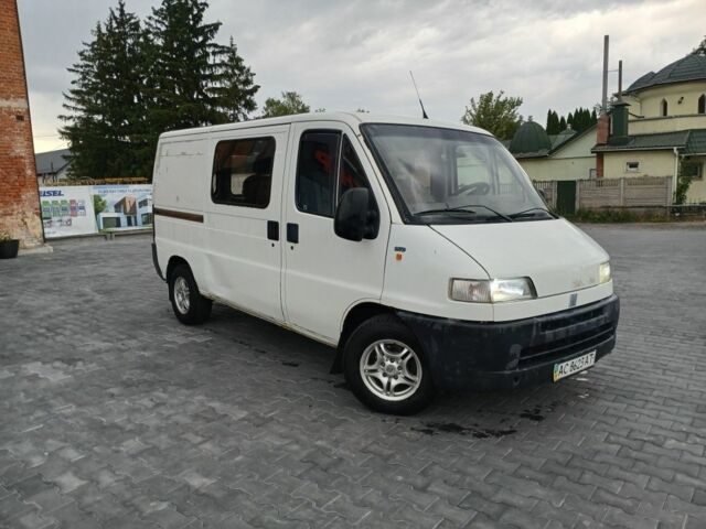 Белый Фиат Дукато, объемом двигателя 1.9 л и пробегом 450 тыс. км за 3399 $, фото 1 на Automoto.ua