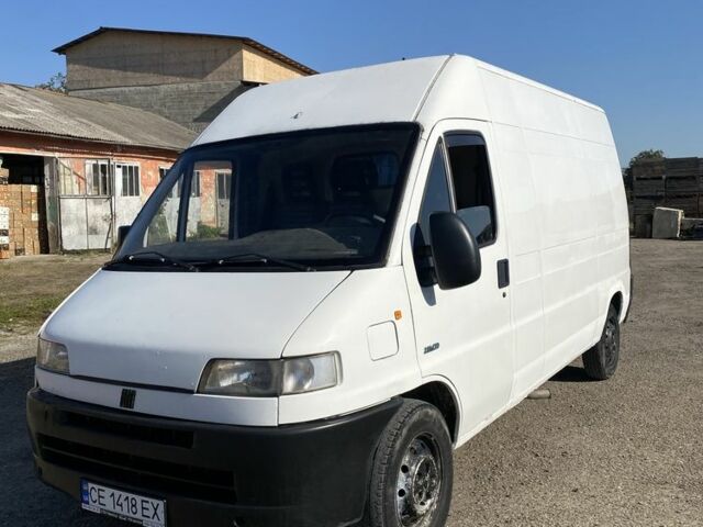 Белый Фиат Дукато, объемом двигателя 2.8 л и пробегом 400 тыс. км за 1999 $, фото 1 на Automoto.ua