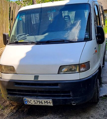 Белый Фиат Дукато, объемом двигателя 2.8 л и пробегом 320 тыс. км за 3500 $, фото 1 на Automoto.ua