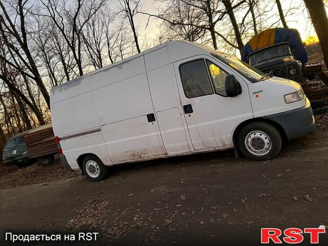 Белый Фиат Дукато, объемом двигателя 28 л и пробегом 320 тыс. км за 4500 $, фото 1 на Automoto.ua