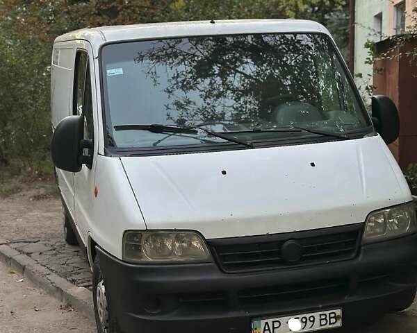 Белый Фиат Дукато, объемом двигателя 2.3 л и пробегом 190 тыс. км за 3000 $, фото 1 на Automoto.ua