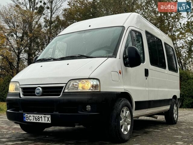Белый Фиат Дукато, объемом двигателя 2.8 л и пробегом 350 тыс. км за 6500 $, фото 1 на Automoto.ua