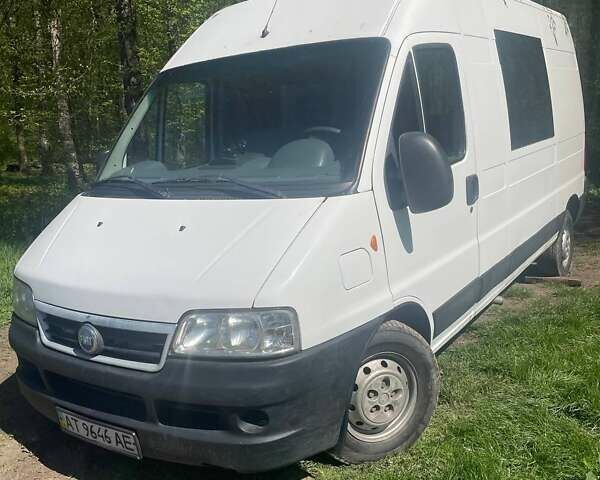 Белый Фиат Дукато, объемом двигателя 2.8 л и пробегом 475 тыс. км за 4800 $, фото 1 на Automoto.ua