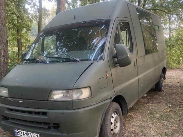 Черный Фиат Дукато, объемом двигателя 2.5 л и пробегом 360 тыс. км за 2500 $, фото 1 на Automoto.ua