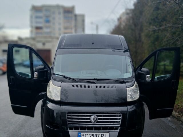 Черный Фиат Дукато, объемом двигателя 2.3 л и пробегом 394 тыс. км за 8100 $, фото 1 на Automoto.ua