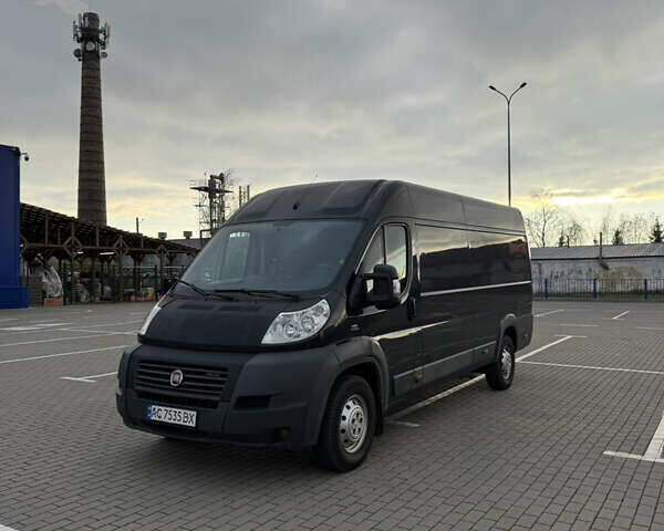 Черный Фиат Дукато, объемом двигателя 3 л и пробегом 470 тыс. км за 12500 $, фото 1 на Automoto.ua